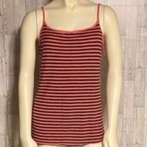 Pink and Blue Striped Camisole Size Medium